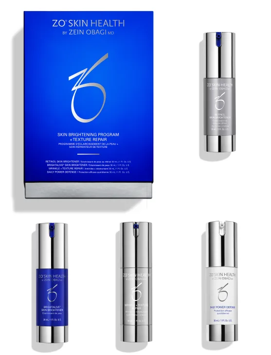 Skin Brightening Evening + Brightening High Potency Retinol Program